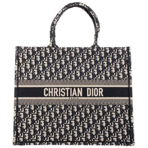 navy dior bag|christian dior tote bag.